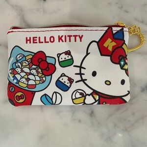 Hello Kitty Coin Purse • Zipper Card Holder • Kawaii Mini Wallet